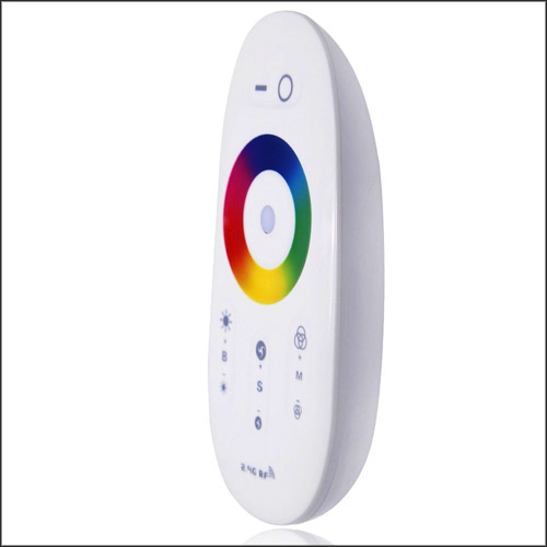 DC12/24V Max 24A 6A4CH, LED RGBW Controller With WIFI Hub 2.4GHz RF Touch Color Remote For RGBW LED Light Strips